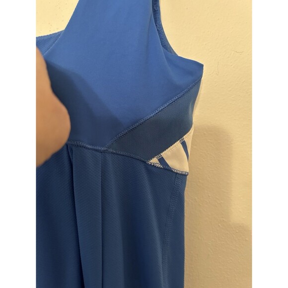 Women's Lululemon Elevate Blue & White Striped Tank Sz. 4 R4-25 - Picture 7 of 8